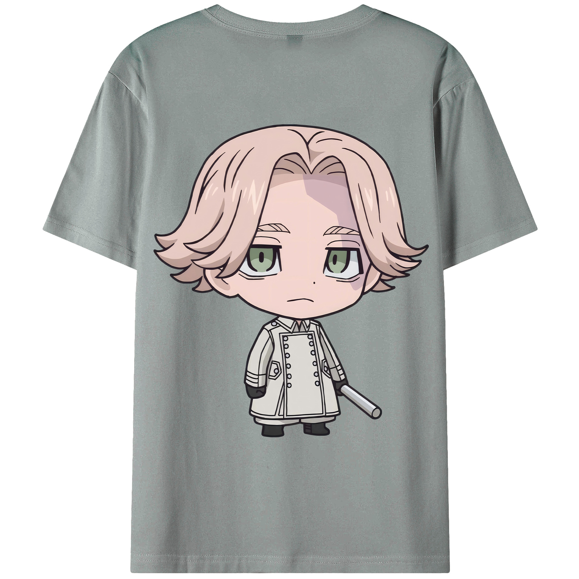 （画像用） 東京リベンジャーズ Tokyo Revengers 綿100％ メンズ半袖Tシャツ（バックプリント） 通気性